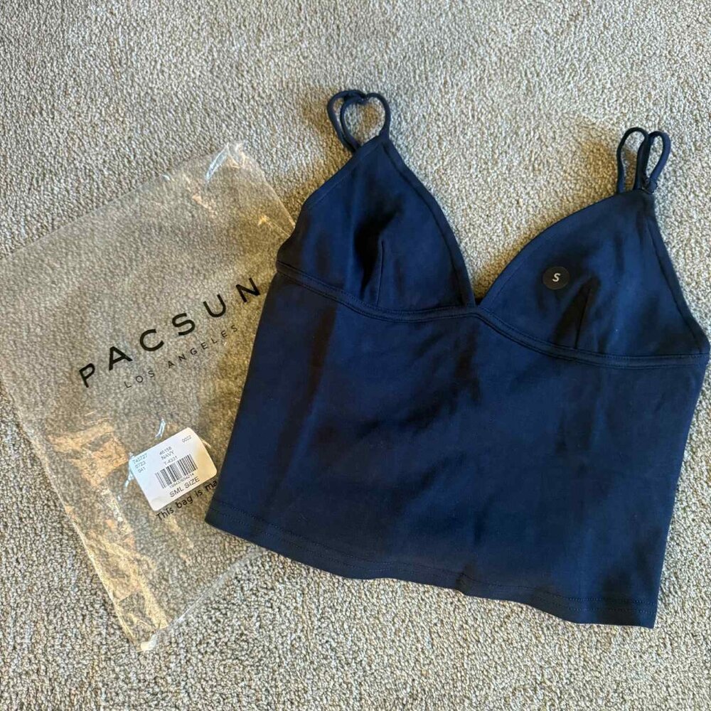 PacSun - Your Favorite Navy Blue Camisole Tank Top